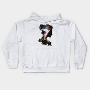 Bird Woman Kids Hoodie